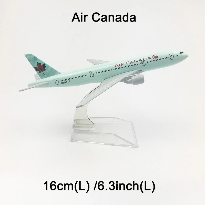1:400 Alloy Diecast Airplane Model 16cm Air Canada Boeing 777-300ER Collection - Image 2 of 4