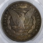 1882 S Morgan Dollar PCGS MS63 Original Purple, Red, and Green Toning — photo 4