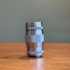 Canon 135mm f/3.5 Chrome Lens LTM L39 Leica Screw Mount 48018 - Read
