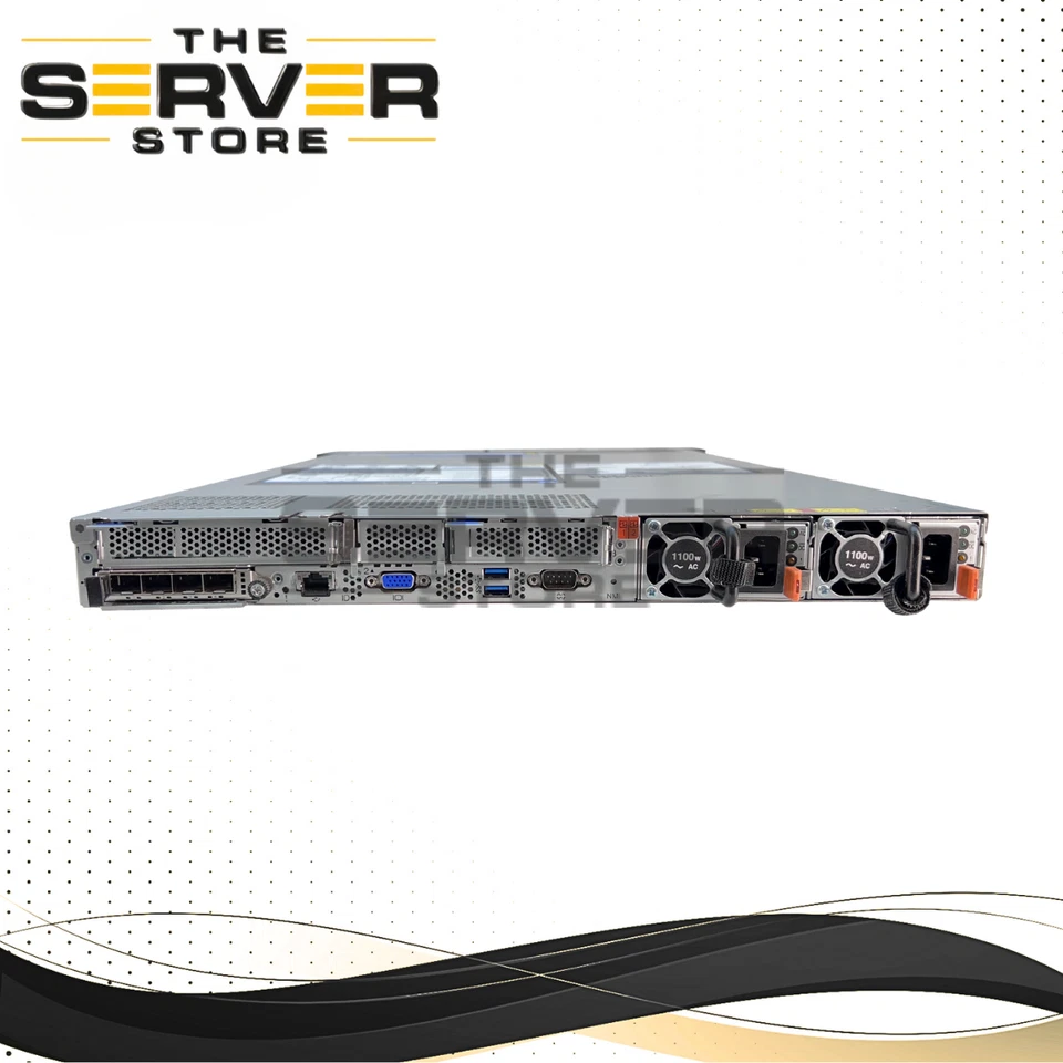 Lenovo ThinkSystem SR635 14x NVMe AMD EPYC 64C 128GB 2x 2TB u.2 SSD 2x 25GbE - Image 2 of 3