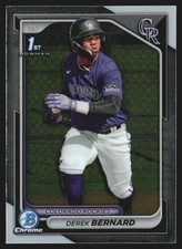 2024 Bowman Chrome Prospects Derek Bernard #BCP-225 JW1