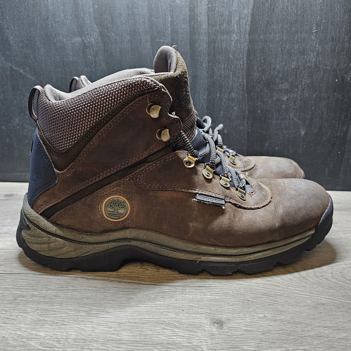 Timberland Boots Mens Size 15 Brown Leather Waterproof Hiking Outdoor 12135 Shoe Timberland 12135 Timberland Men main image 2