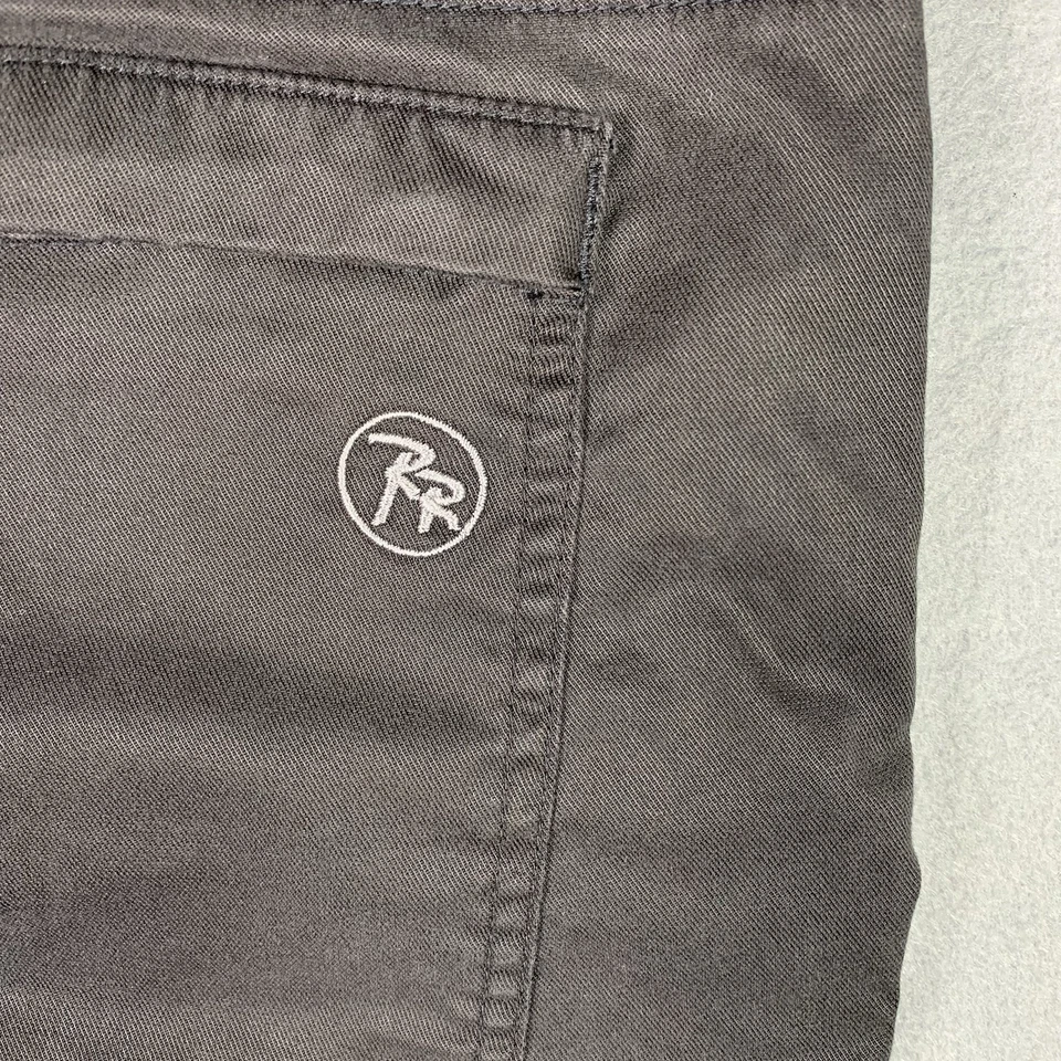 Pantalones RailRiders para hombre 36x30 negros aventura senderismo viaje al aire libre Foto 2 de 4