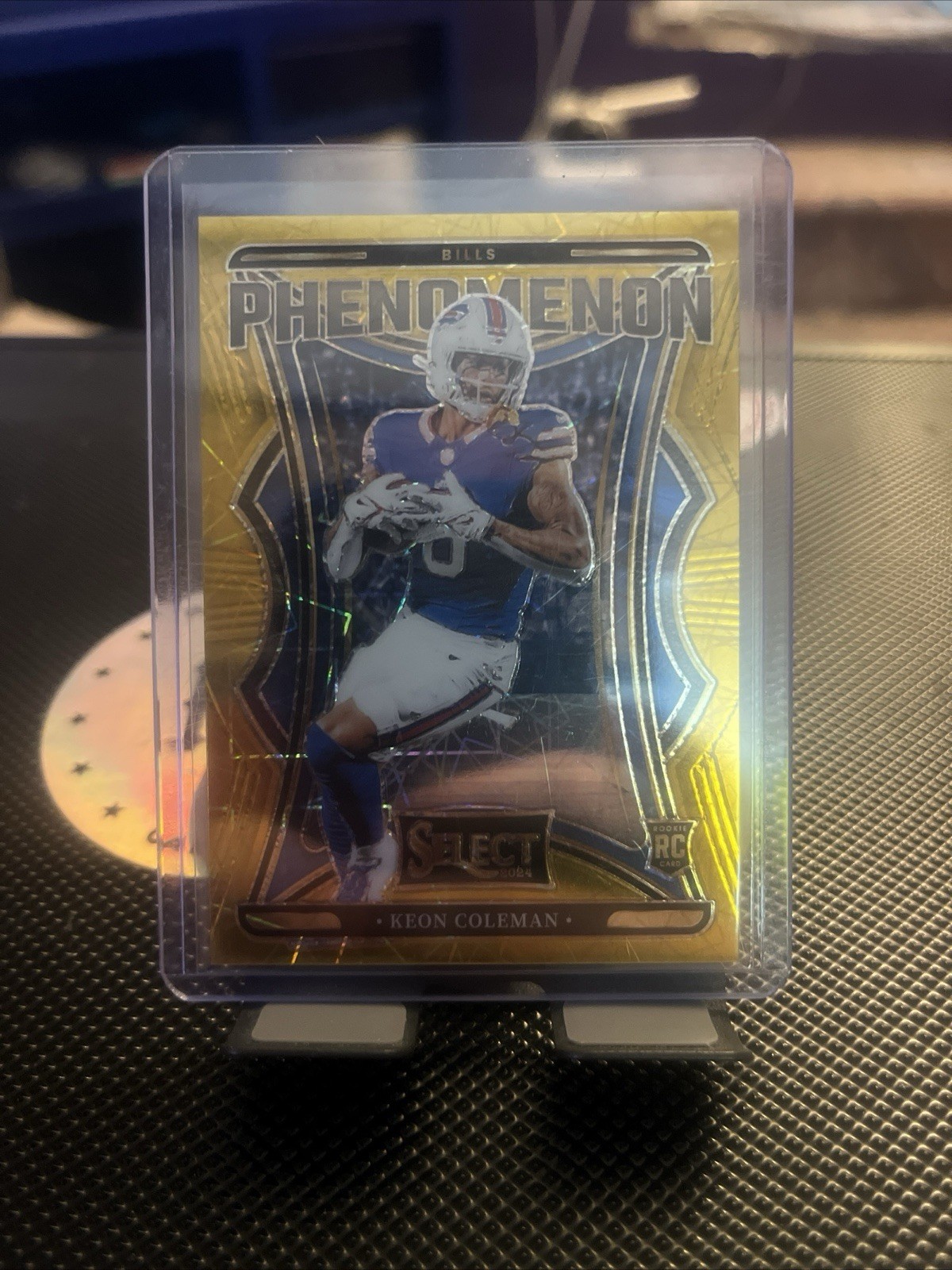 2024 Panini Select Phenomenon Keon Coleman Buffalo Bills #12 Gold /10! 🔥🔥