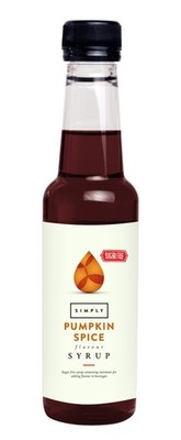 Simply Zuckerfreier Pumpkin Spice Sirup, 250 ml