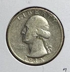 1932S US Washington SILVER Quarter! KEY DATE "San Francisco Mint" VF! Old Coin
