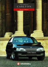 VAUXHALL CARLTON DIPLOMAT BROCHURE. V10218 10.91 [UK MARKET]