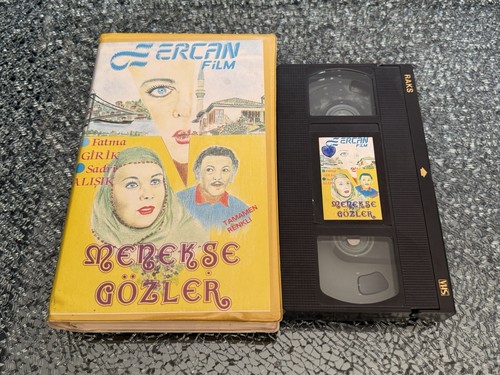 Original Türkische VHS Kassette Film Menekse Gözler-Sadri Alisik-Seltenheit-RAR-