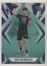 2020 Panini Phoenix Rookies Teal /175 Cole McDonald #186 s3g