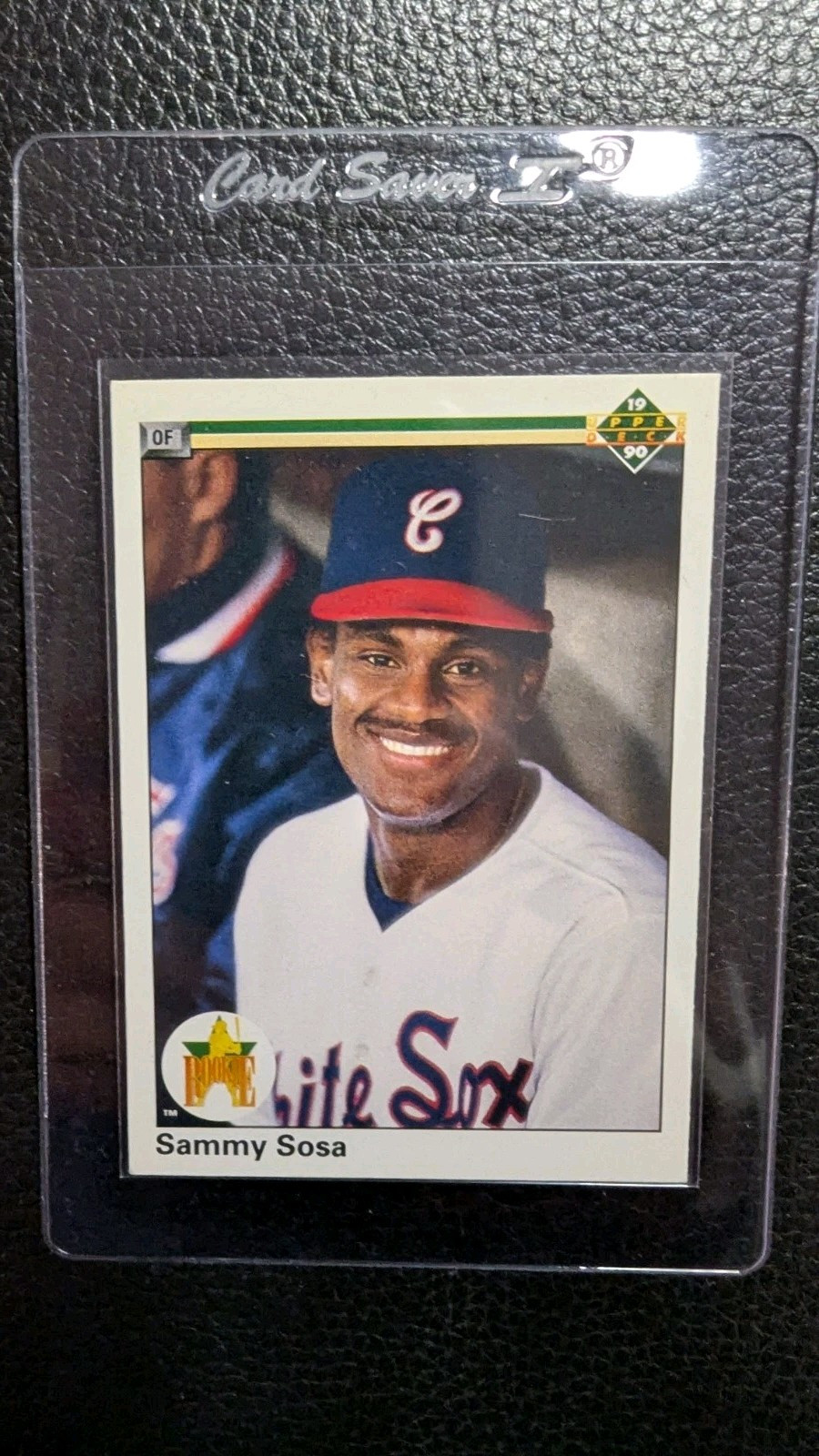 1990 UPPER DECK #17 SAMMY SOSA ROOKIE CARD RC CHICAGO WHITE SOX CUBS