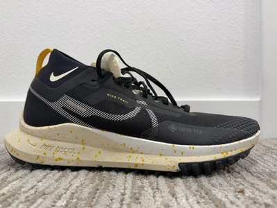Nike React Pegasus Trail 4 GORE-TEX DJ7926-005 M 7.5 W 9 Black Yellow Trail