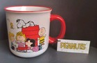 Peanuts Snoopy, Charlie Brown and the Gang Red Coffee 21 oz. Mug New! Free Ship!