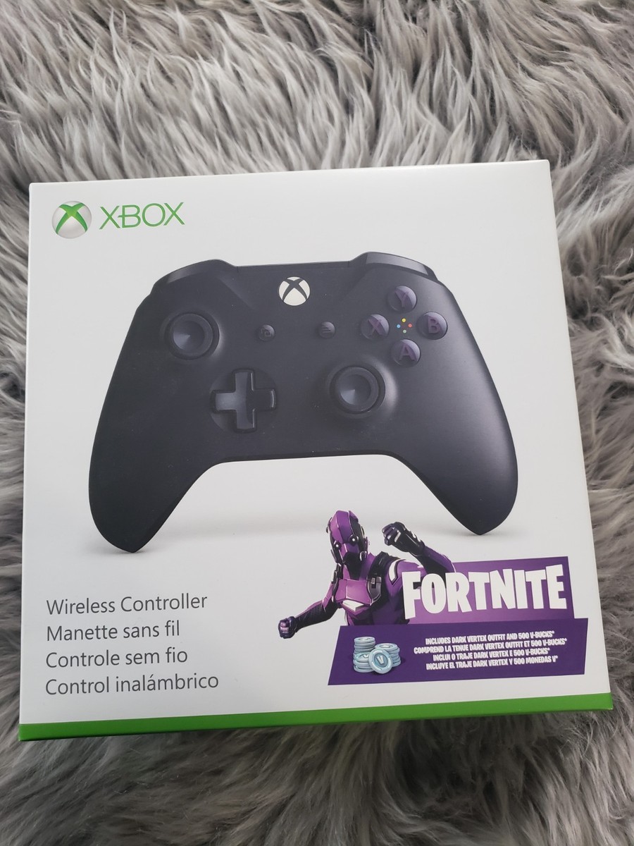 New SEALED Fortnite Dark Vertex Xbox Contoller One Controller With