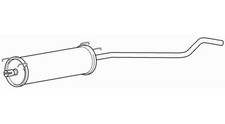 Quality Centre Exhaust Middle Silencer for Vauxhall Astra DTi 2.0 (2003-2004)