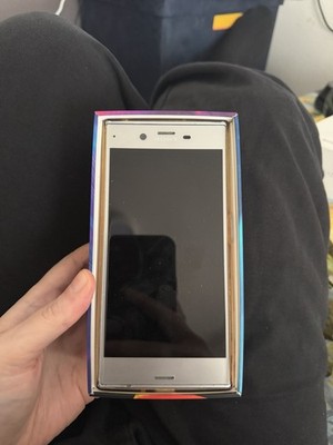 Sony Xperia XZ gebraucht Handy Silber 32GB wahrscheinlich Defekt