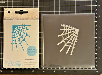 Tonic Studios Rococo PETITE WICKED WEB Metal Craft Die Halloween