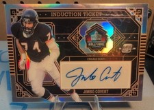 Jimbo Covert INDUCTION TICKET Auto #/25 Prizm SSP - 2024 Panini Contenders Optic