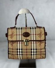 Borsa Burberrys London Nova Check con manico superiore Made in Unite Kingdom