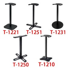 Universals Headphone Stand Aluminum Alloy Plastic Toolless Installation NonSlip