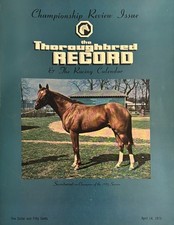 1973 SECRETARIAT THE THOROUGHBRED RECORD MAGAZINE CHAMPIONSHIP ISSUE 4-14-73