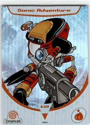 2025 Sega Dreamcast Trading Card Foil Limited Run Games Sonic  R-102 Gamma #139