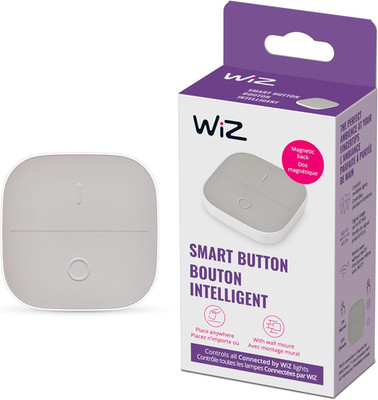 Portable Smart Button - Comes with 2 AAA Alkaline Batteries - Wireless Light Swi