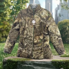 Women's Camo Hunting Coat Jacket Reversible Green Magellan Size S,M,L,XL,2X