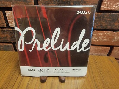 D'Addario Prelude - J613 1/8 Bass A String: Medium