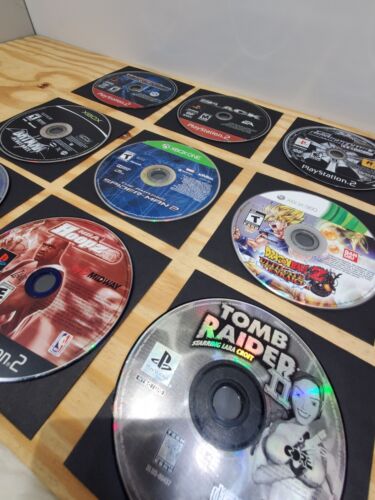 Posten 9 lose Disc nur Xbox 1 Spider-Man DUB City Ps2 verschiedene Konsolen getestet - Bild 2 von 5
