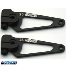 Go Nitro Hobbies 25T Aluminum A Spec Servo Arm 2 Black Futaba / Savox