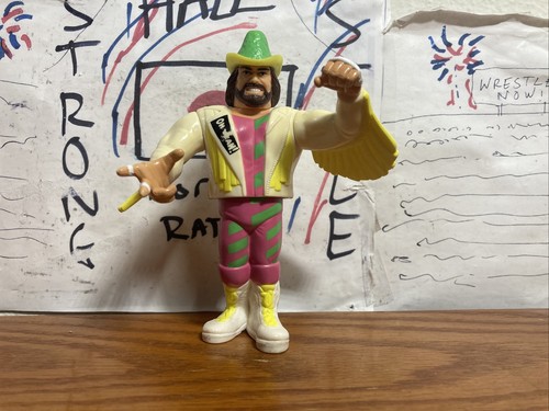WWF MACHO MAN RANDY SAVAGE Hasbro Wrestling Figure...