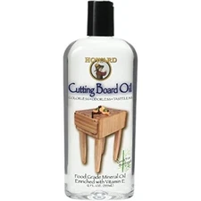 Howard Products Food Grade Mineral Oil for Wood Cutting Board - 12 oz, Pack of 