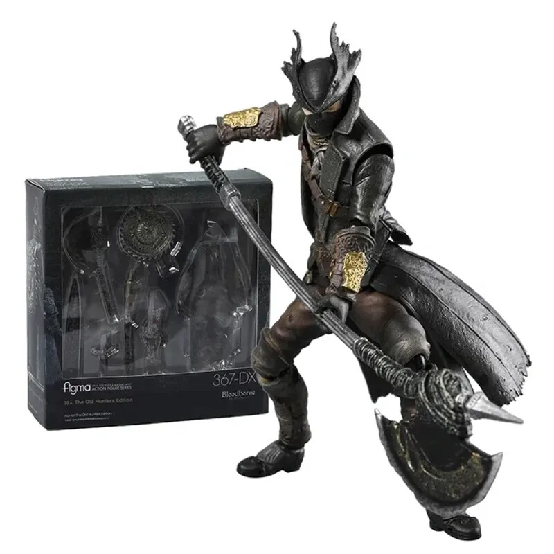 ゲームキャラクター figma Bloodborne 367-DX The Old Hunters Figma 367-dx Bloodborne the Old Hunters Pvc Action Figure