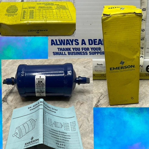 Emerson EK-163S Liquid Line Filter Drier EK ADK BOK Use W/ CFC HCFC & HFC R12