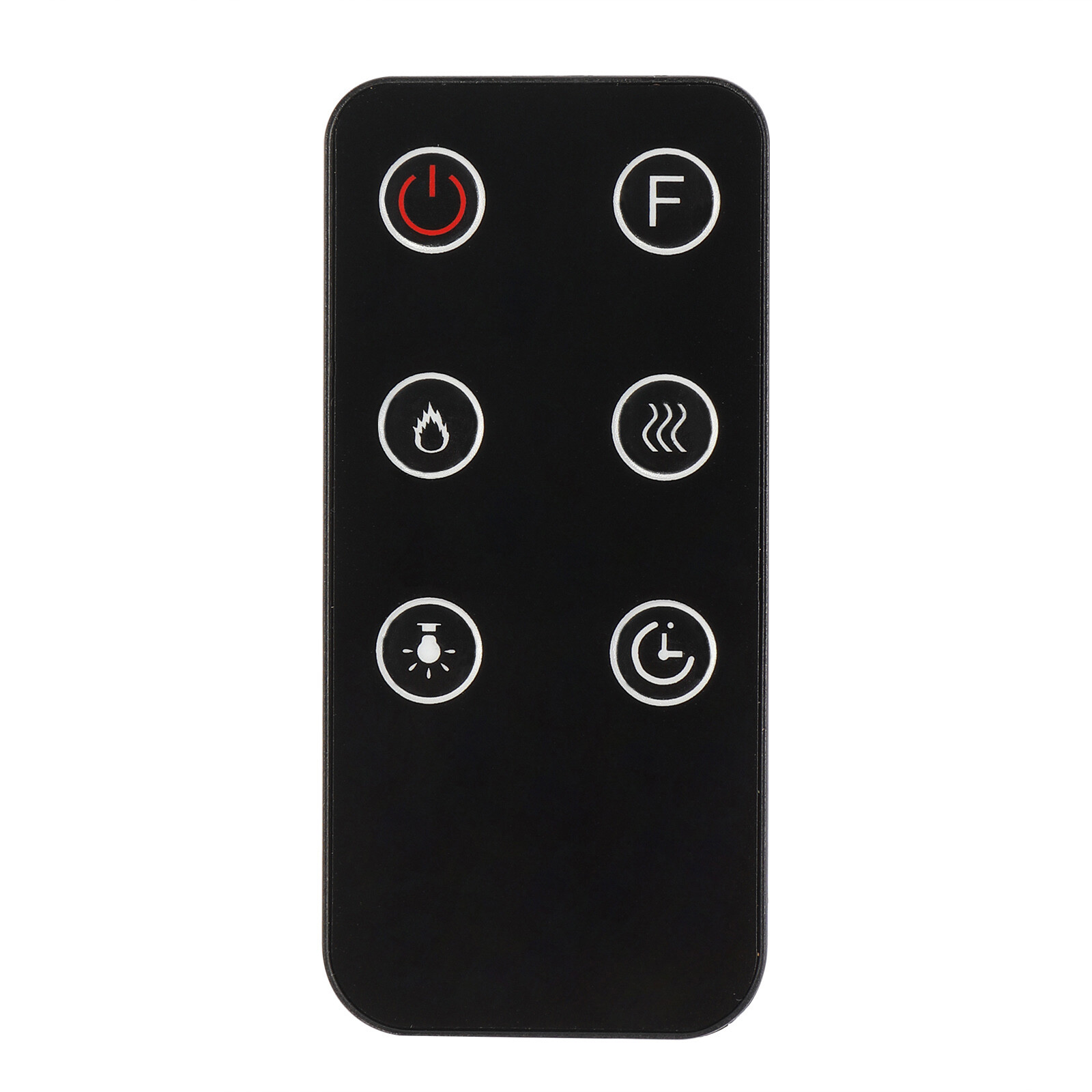 30" Electric Fireplace Wall Mounted Insert Heater Remote Control 12