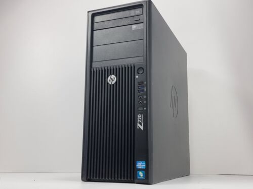 Windows XP Gamer Workstation PC HP Z220 i7-3770 3.4GHz 4GB 120GB SSD 1TB HDD AMD - Picture 1 of 7