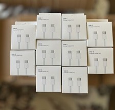 Lot of 10 Braided USB-C Charging Cables 1 m For iPhone 16/15 Series/iPad
