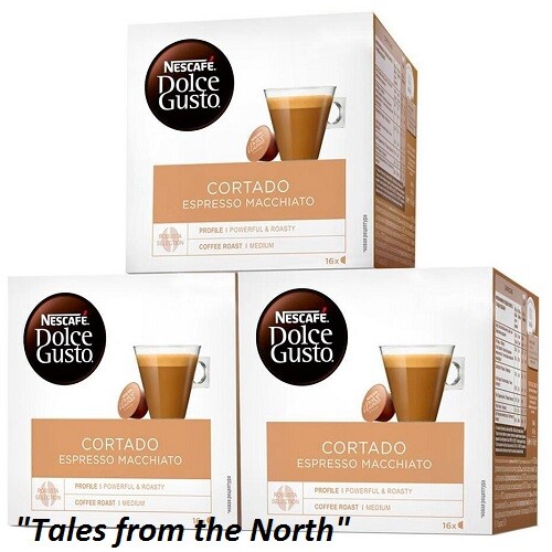 3 packs of Coffee capsules Nescafe 