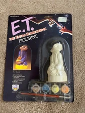 1982 Craft Master E.T. The Extra Terrestrial Figurine Bathrobe Paint By Number