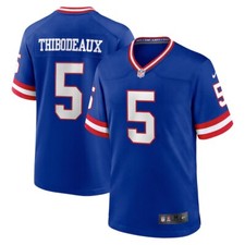 New York Giants Kayvon Thibodeaux #5 Nike Royal Classic 2025 NFL Game Jersey