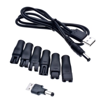 8Pcs/lot USB Adapter Cable Line Multifunctional 5.5x2.1mm Female Socket Coverter