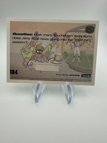1992 Comic Ball 4 Football Cards Fill Your Set! Looney Tunes - Picture 383 of 411