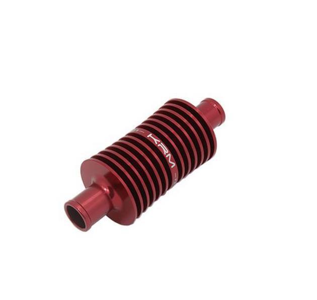 Refroidisseur eau rouge KRM en aluminium CNC pour durite de radiateur
