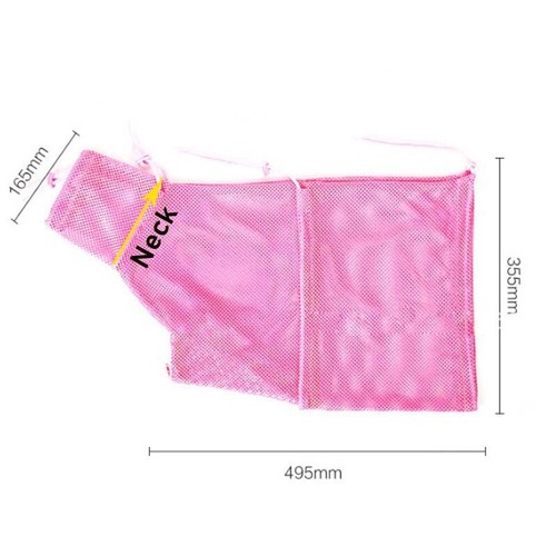 Mesh Cat Grooming Bathing Bag Cat Washing Bath Bag Restraint Cat Grooming Bag US - Picture 2 of 10
