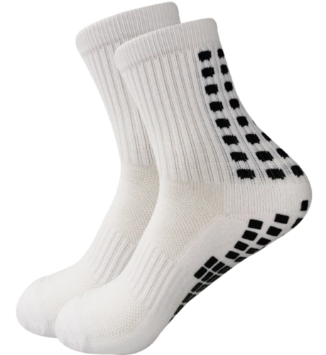 Sports Socks Anti-slip Hospital skid Soccer Basketball football PVC grip dots AU - Picture 11 of 22
