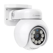 4K 8MP PoE IP Dome Camera with Microphone/Audio, IP Security Camera Outdoor N...