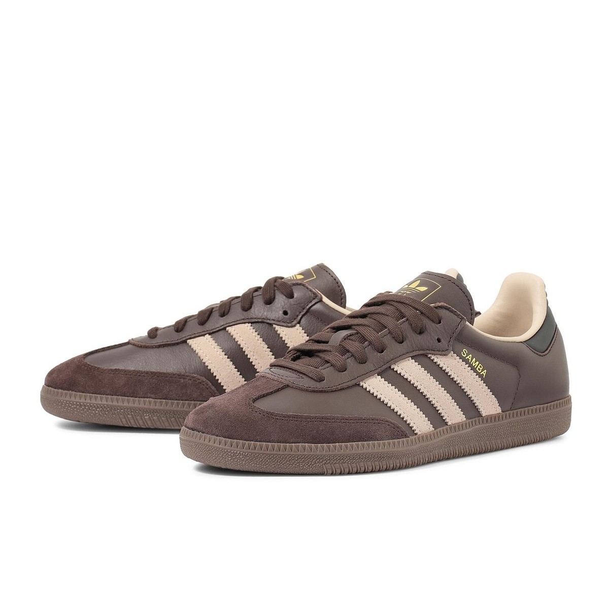 adidas Samba OG Brown Clay Brown Beige Gum JI0217 Men's Size
