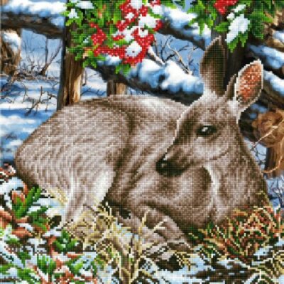 LAST ONE CHRISTMAS Diamond Dotz  Art Kit ''Quiet Moments'' 16 X 20'' Ages 8+ 