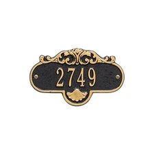 Rochelle Petite Personalized Address Plaque