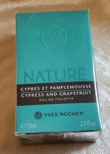 YVES ROCHER NATURE Cypress and Grapefruit EDT Men's Cologne 2.5 oz /75 mL Sealed